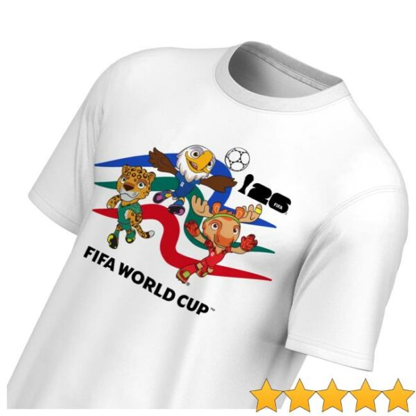 kenny Fifa Store 2026 World Cup Mascot Crew White Shirtww