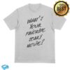 kenny Firefly Shop Merrch Store Whats Your Favorite Scary Movie Box Fit Shirt