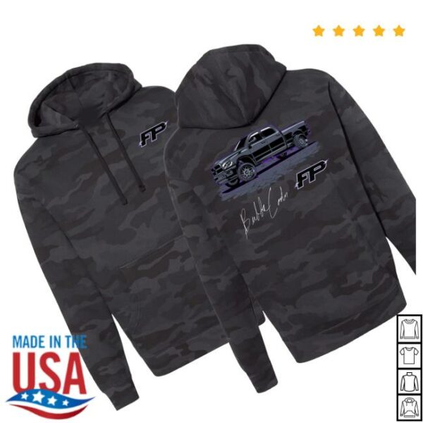 kenny Fitzgerald Performance Merch Shop Store Bubbas Truck Black Camo Hoodies