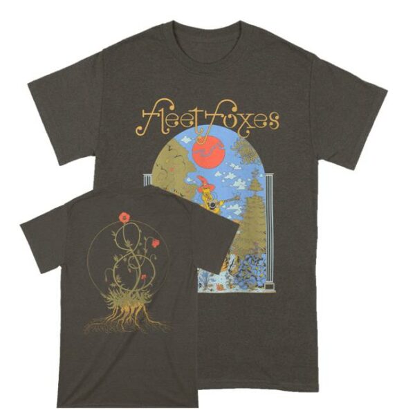 kenny Fleet Foxes Merch Shop Store Cat Strum Shirta