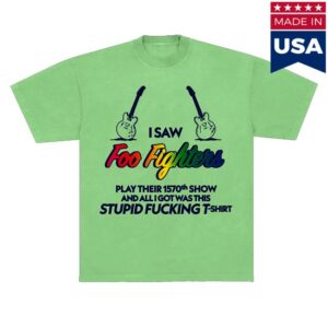 kenny Foo Fighters Merch 1570Th Show Tee