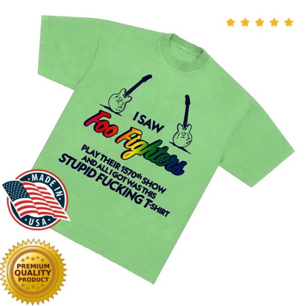 kenny Foo Fighters Merch 1570Th Show Tee0