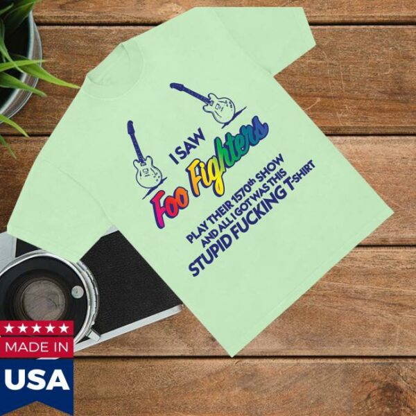 kenny Foo Fighters Merch Shop Store 1570Th Show Shirts