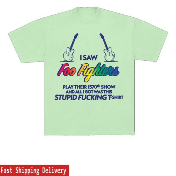 kenny Foo Fighters Merch Store 1570Th Show Tee