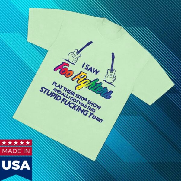 kenny Foo Fighters Merch Store 1570Th Show Tees