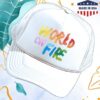 kenny For King And Country Merch World On Fire Trucker Hat0