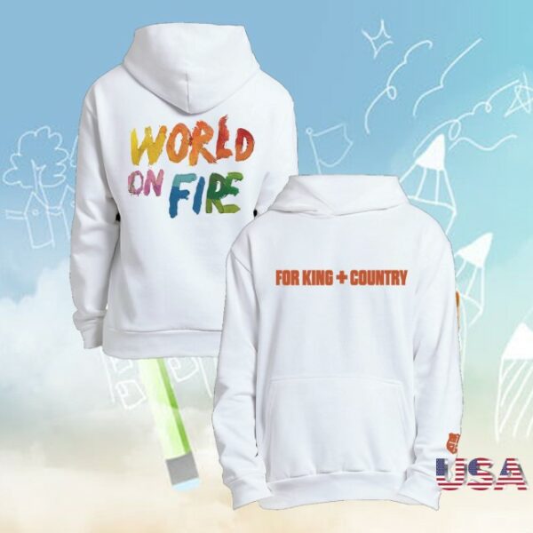kenny For King Country Merch Store World On Fire Hoodiessd