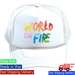 kenny Forking And Country Merch Shop Store World On Fire Trucker Hat kenny Forking And Country Merch Shop Store World On Fire Trucker Hat