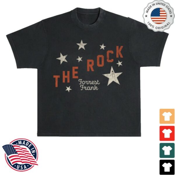 kenny Forrest Frank Merch Store The Rock Black Shirts