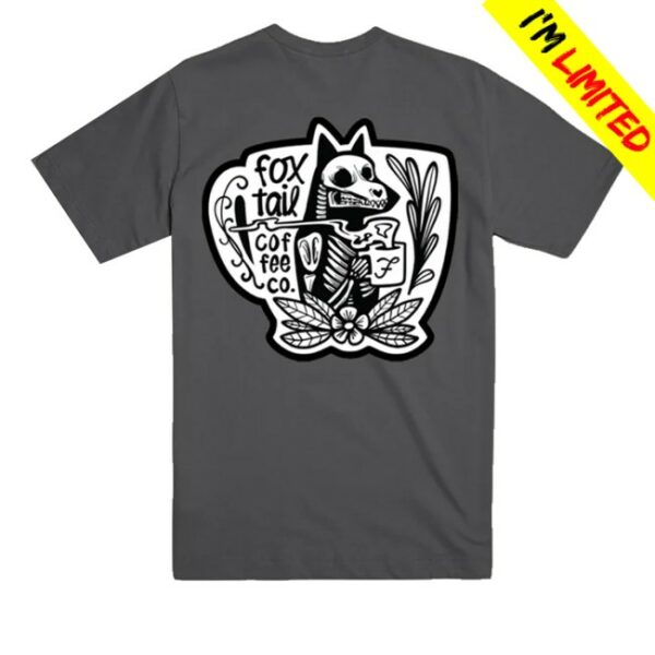 kenny Foxtail Coffee Co Merch Store Skeleton Fox Shirts