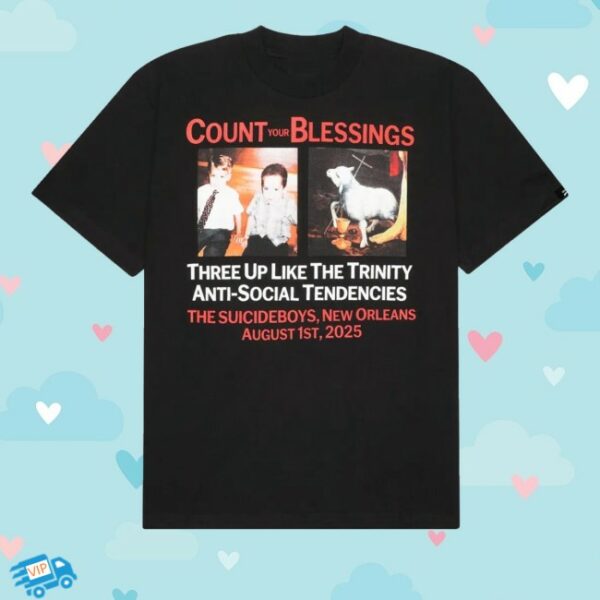kenny G59 Records Merch Store G59 Count Your Blessings Tee Blacks