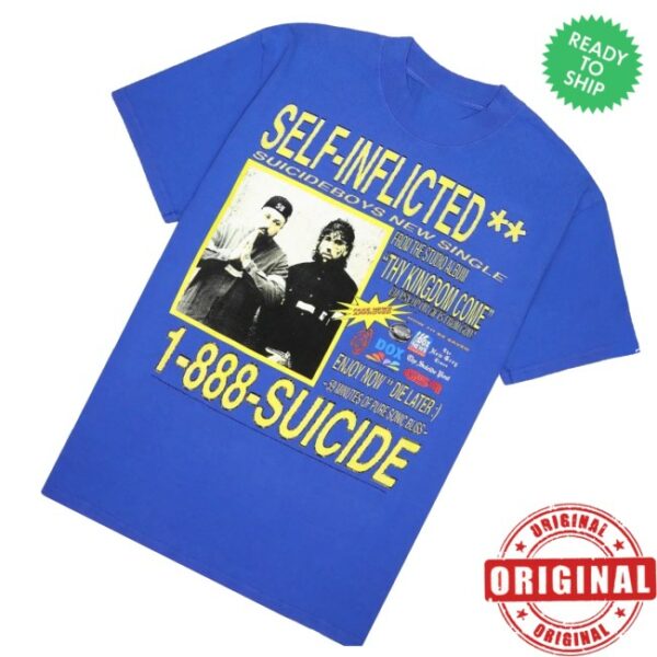 kenny G59 Records Merch Store G59 Self Inflicted Tee Blues