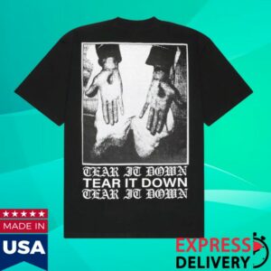 kenny G59 Records Merch Store G59 Tear It Down Tee Black