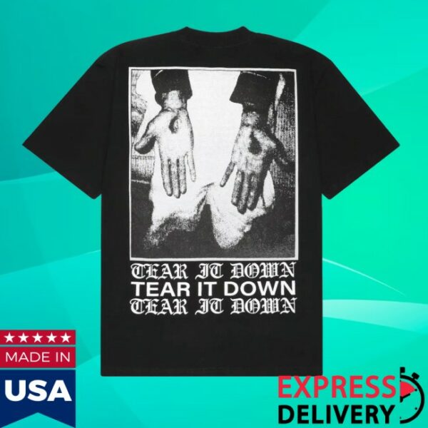 kenny G59 Records Merch Store G59 Tear It Down Tee Black