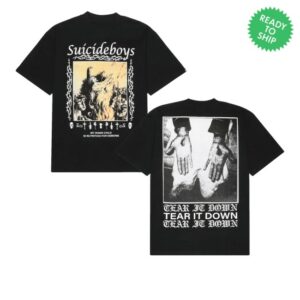 kenny G59 Records Merch Store G59 Tear It Down Tee Blackss