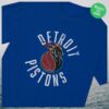 kenny Gameday Detroit Merch Shop Store Detroit Pistons Mitchell Ness Legendary Slub Shirtss