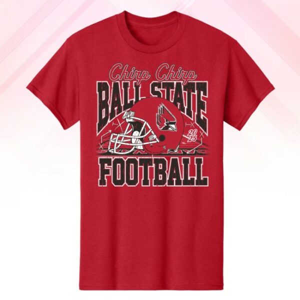 kenny Gameday Spirit Fanstore Merch Ball State Football Shirt Chirp Chirp Helmet