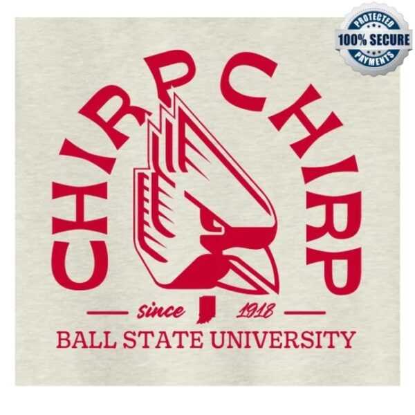 kenny Gameday Spirit Fanstore Merch Ball State Sweatshirt Mens Red Tan Chirp Chirp0