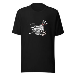 kenny Gas Digital Merch High Society Radio Logo Tee Black kenny Gas Digital Merch High Society Radio Logo Tee Black