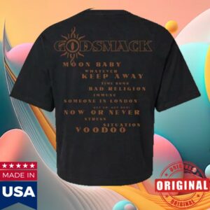 kenny Godsmack Merch Store Album Tracklisting Womens Crop Shirts