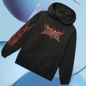 kenny Godsmack Merch Store Flame Logo Hoodie