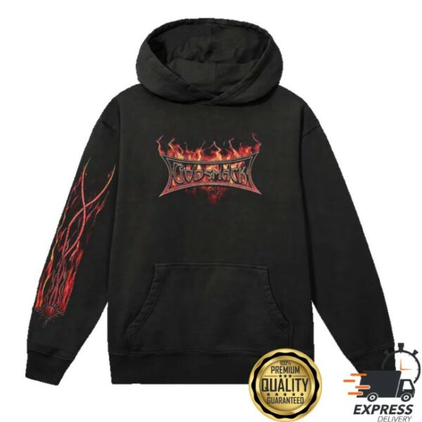 kenny Godsmack Merch Store Flame Logo Hoodies