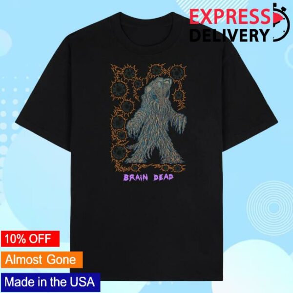 kenny Godzilla Merch Shop Store Exclusive Brain Dead X Godzilla Hedorah Shirt