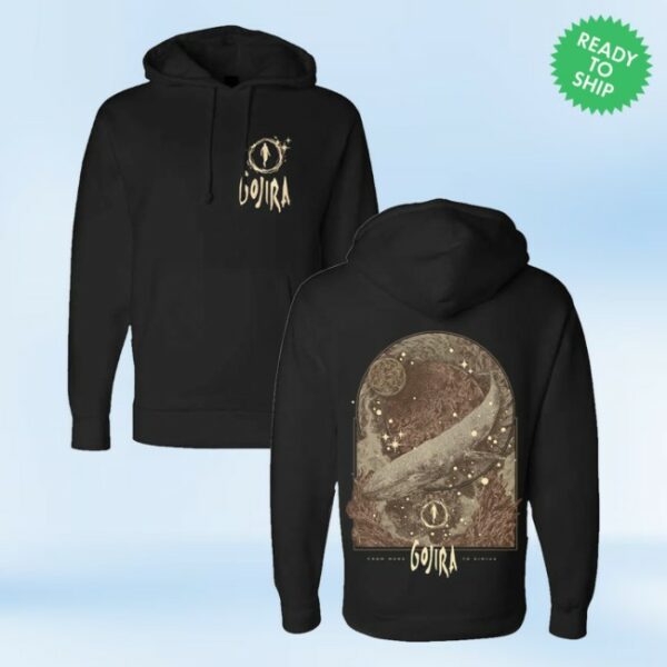 kenny Gojira Merch Store Fmts Golden Hoodiess