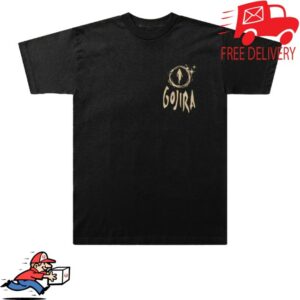 kenny Gojira Merch Store Fmts Golden Shirt kenny Gojira Merch Store Fmts Golden Shirt