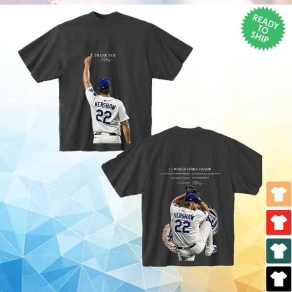 kenny Goldenknight Merch Store Thank You Kershaw Vintage Grey Box Shirt