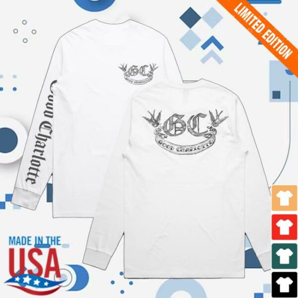 kenny Good Charlotte Merch Shop Limited Edition Reimagined St 25Th Anniversary Long Sleeve Shirt