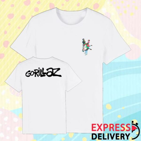 kenny Gorillaz Merch Shop Store All Hands In Shirt