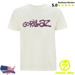 kenny Gorillaz Merch Store Graffiti Logo Shirt kenny Gorillaz Merch Store Graffiti Logo Shirt