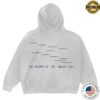kenny Gracie Abrams Merch Secret Tour Heather Grey Star Hoodie