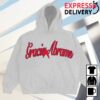 kenny Gracie Abrams Merch Secret Tour Heather Grey Star Hoodie0
