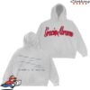 kenny Gracie Abrams Merch Secret Tour Heather Grey Star Hoodie1