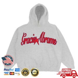 kenny Gracie Abrams Merch Store Secret Tour Heather Grey Star Hoodies