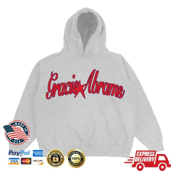 kenny Gracie Abrams Merch Store Secret Tour Heather Grey Star Hoodies