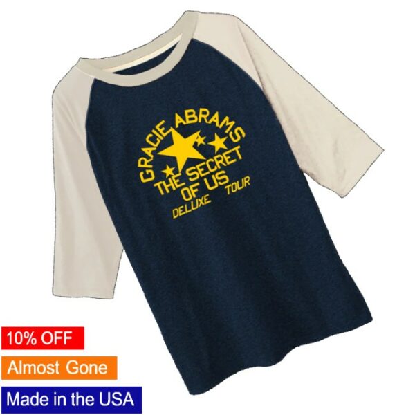 kenny Gracie Abrams Merch Store Tsou Deluxe Tour Raglan Long Sleeves