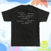kenny Gracie Abrams Merch Tsou Deluxe Tour Black Dateback Shirt