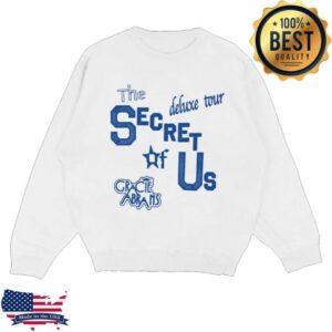 kenny Gracie Abrams Merch Tsou Deluxe White Tour Crewneck0