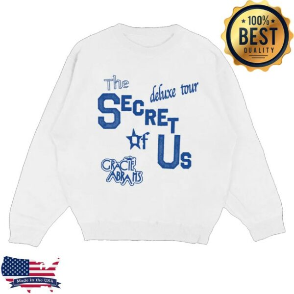 kenny Gracie Abrams Merch Tsou Deluxe White Tour Crewneck0