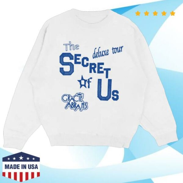 kenny Gracie Abrams Shop Merch Store Tsou Deluxe White Tour Long Sleeve Shirt