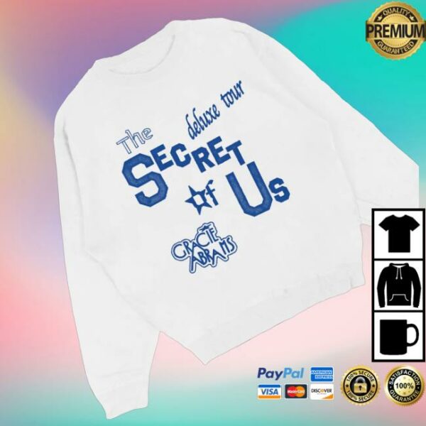 kenny Gracie Abrams Shop Merch Store Tsou Deluxe White Tour Long Sleeve Shirts
