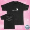 kenny Gracie Abrams Shop Tsou Deluxe Tour Black Dateback Shirt