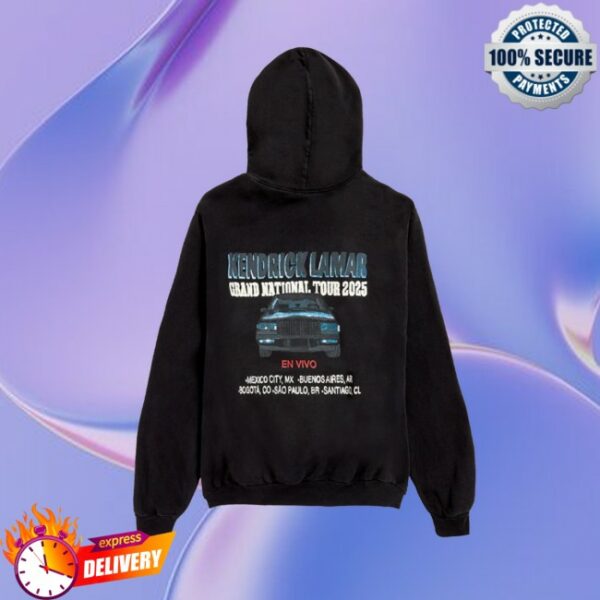 kenny Grand National Tour Merch Store Kendrick Lamar Auto Repair Latam Hoodie