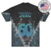 kenny Grateful Dead Merch Store Skeletons 60Th Sky Tie Dye Shirt