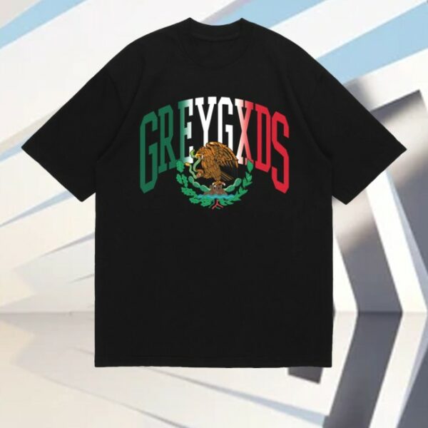 kenny Greygxds Merch Store Mexico Tee Back