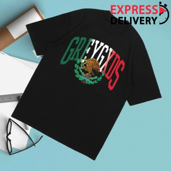 kenny Greygxds Merch Store Mexico Tee Backs