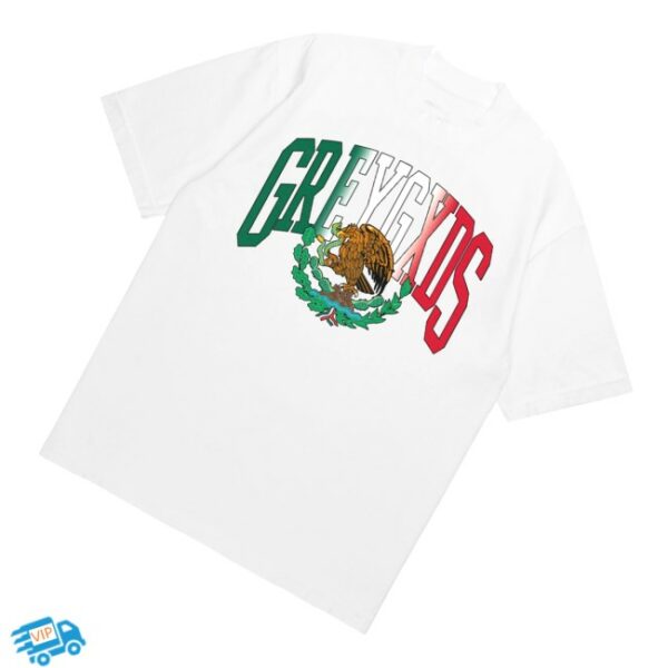 kenny Greygxds Merch Store Mexico Tee Whites